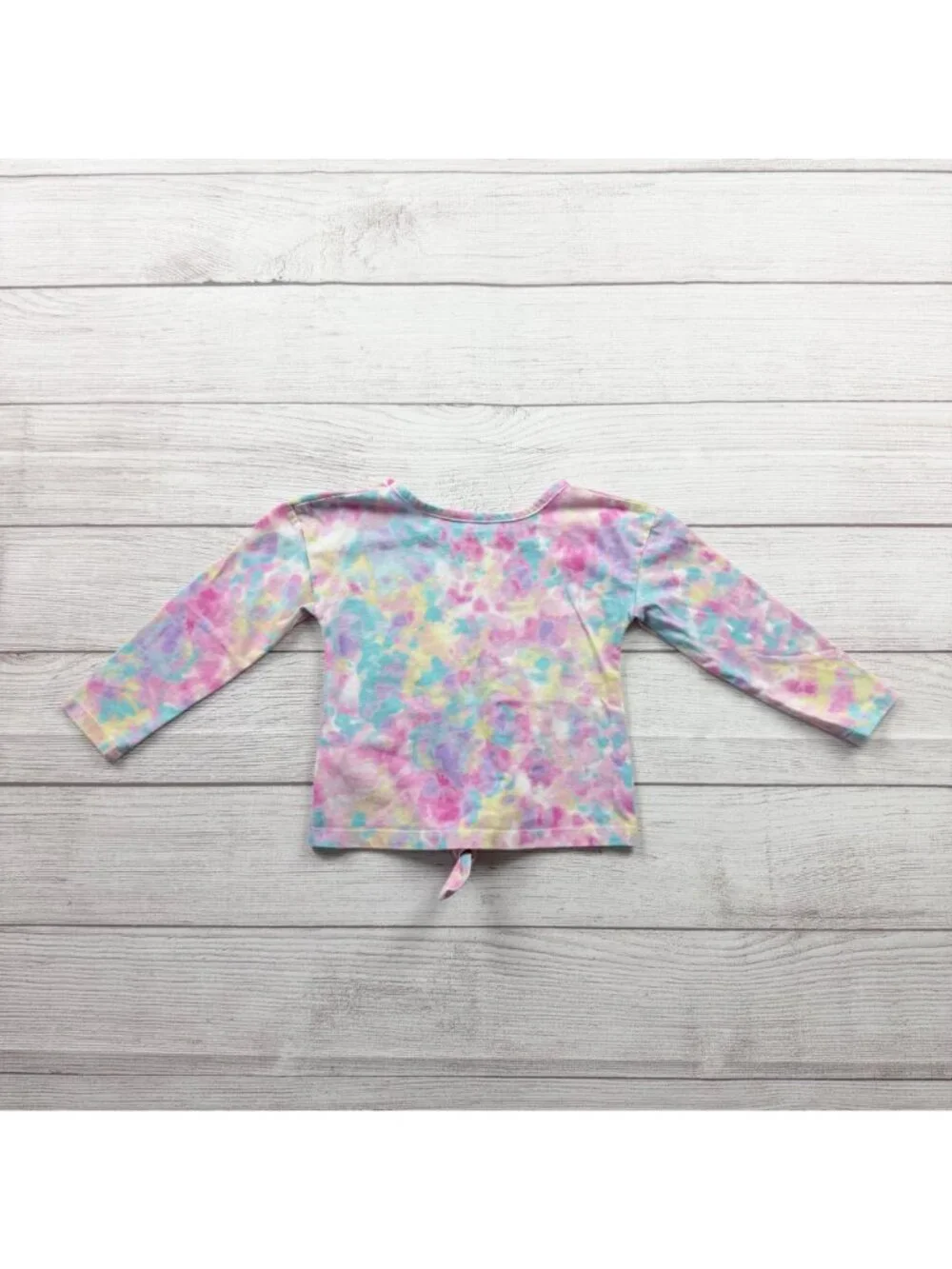 The Children’s Place Tie Dye Toddler Girl Long Sleeve Top 18-24 Months